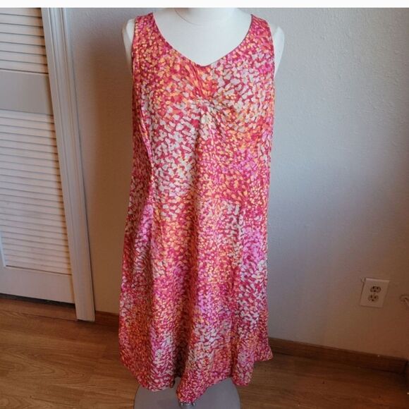 J. Jill Floral Midi Dress - Picture 1 of 8